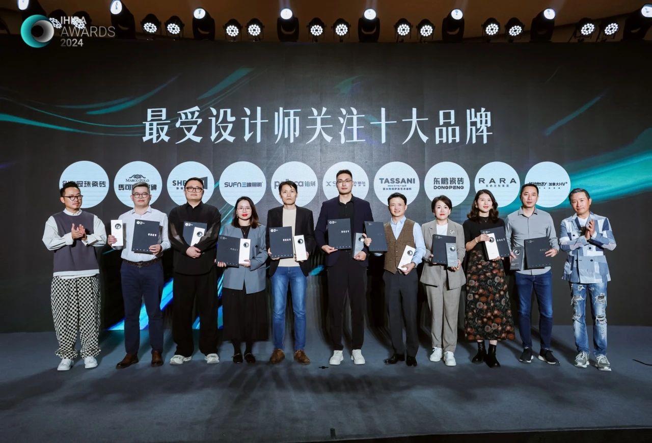 TASSANI塔萨尼 ▏再度荣获 “最受设计师关注十大品牌”
